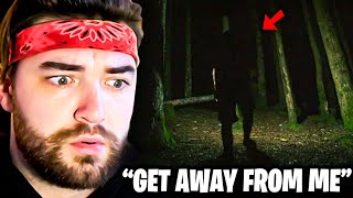 KingWoolz Reacts to SCARIEST FOOTAGE BY CAMPERS IN THE WOODS  ChillingScares [upl. by Lila]