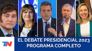 PRIMER DEBATE PRESIDENCIAL I Elecciones Generales 2023 [upl. by Knowles]