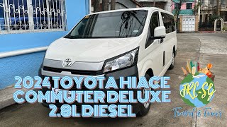 2024 TOYOTA HIACE COMMUTER DELUXE 28 L DIESEL [upl. by Ylrebma434]