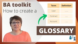 BA Toolkit How I Create Business Glossaries with Excel Free Template Included [upl. by Rosel685]