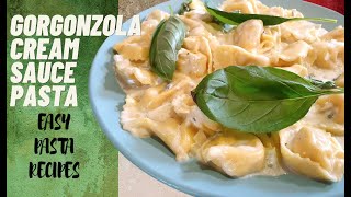 Gorgonzola Cream Sauce Pasta  Creamy Blue Cheese Pasta Sauce [upl. by Mannes]