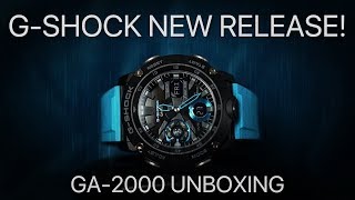 GShock New Release GA2000 Carbon Core Unboxing [upl. by Anitserp727]