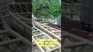 Drayton Manors new coaster now has an opening date draytonmanor goldrush rollercoaster shorts [upl. by Ardene]