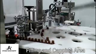 20ml Dropper Bottle Filling Capping and Label Machine [upl. by Nollat399]