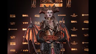 Discurso HIKA COSPLAY en MARTIN FIERRO DIGITAL 2024 a mejor COSPLAYER del AÑO [upl. by Aggappe889]