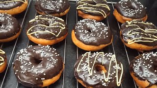 doughnuts recipe  easy and soft doughnuts recipe  Christmas recipes [upl. by Natanoj]