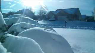 Pennsylvania Snow Storm Time Lapse [upl. by Atiuqcir]