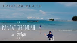 Trikora Beach Bintan Island  Bintan Vlog 4 [upl. by Dalt]