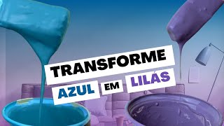 Aprenda a gastar pouco e transformar azul em lilás em segundos [upl. by Oremodlab]