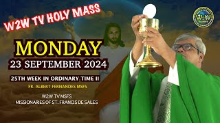 MONDAY HOLY MASS  23 SEPTEMBER 2024  25TH WEEK IN ORDINARY TIME II by Fr Albert MSFS holymass [upl. by Liliane611]