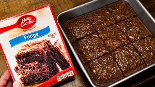 How To Make Betty Crocker Fudge Brownie Mix [upl. by Emmott]