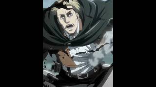 Commander Erwin Last Speech  Who is missing Erwin Smith Erwin Smith  4k edit anime shorts [upl. by Robinett]