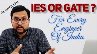 GATE OR IES  The Question Every Aspirant Asks BY GATE amp ESE TOPPER [upl. by Notyrb]