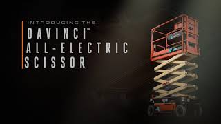 Introducing the AllElectric DaVinci® Scissor Lift From JLG [upl. by Dorraj]