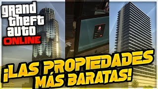 ¡DESCUBRE las PROPIEDADES MÁS ÚTILES Y BARATAS DE GTA ONLINE Negocios garajes [upl. by Ted]