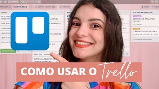 COMO USAR O TRELLO  guia completo do trello para iniciantes em 2021 [upl. by Azial]