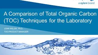 A Comparison of TOC Techniques for the Laboratory [upl. by Relly]