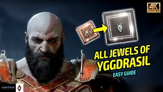 God of War Yggdrasil’s Dew Locations – How To Increase Stats [upl. by Naivatco]