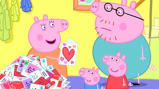 Peppa Pig English Episodes  Peppa Pig Celebrates Valentines Day [upl. by Canica]