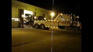 tow truck backing in engine 3 at greenport fire house [upl. by Ervine]