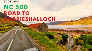 360 Video Scottish Autumn NC500 Road to Corrieshalloch Gorge [upl. by Idnahs]