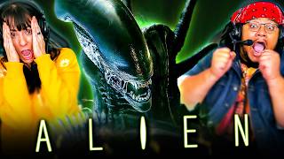 ALIEN 1979 MOVIE REACTION FIRST TIME WATCHING Sigourney Weaver  Chestburster Scene  Review [upl. by Vallo906]