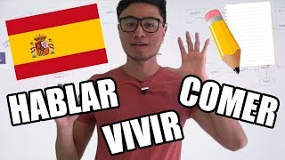 APRENDA A CONJUGAR TODOS OS VERBOS EM ESPANHOL [upl. by Dunton187]