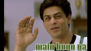 Kiska Hai Ye Tumko Intezar Main Hoon Na 450K Shah Rukh Khan🤗🥰music bollywoodsongs [upl. by Labanna]