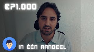 €71000 Geïnvesteerd in dit Aandeel  Analyse van dit kwartaal [upl. by Nilpik]