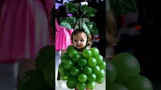 Fruit Parade Adorable Kids Walk the Ramp in Fruity Fashion chill viralvideo viral shorts [upl. by Alleuqram]