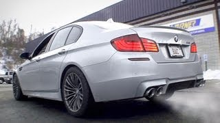 F10 BMW M5 Turner Race Inspired AxleBack Exhaust [upl. by Ecart744]