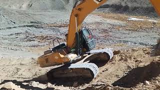 Sany 240 HD Excavator new road cutting leh Ladakh big machine big work excavator sany videos [upl. by Gorton966]