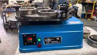 Lapmaster 15” lapping machine [upl. by Eiznikam]