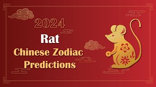 Rat Chinese Zodiac Prediction 2024  Chinese Animal Zodiac Predictions [upl. by Jethro]