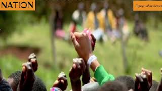 Athletes surround Kelvin Kiptums coffin to pay their last respects [upl. by Schilit]