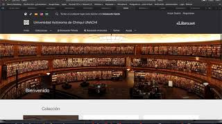 Accede a la Biblioteca Virtual UNACHI [upl. by Anderer]