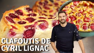 Clafoutis aux cerises de Cyril Lignac [upl. by Enelear]