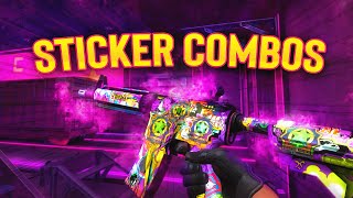 Best Sticker Combinations  CSGO [upl. by Akerboom]