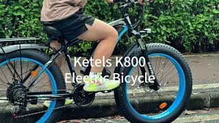 KETELES K800 The Ultimate 48V 13AH Electric Bike for Adults  Unboxing amp Review [upl. by Bartholomeo321]