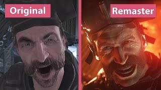 Call of Duty Modern Warfare – Original vs Remastered Graphics Comparison [upl. by Rudy]