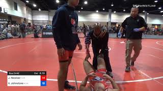 182 Lbs Consolation  Joseph Nicolosi Florida Vs Kalob Johnstone Alabama 82ce [upl. by Allac]