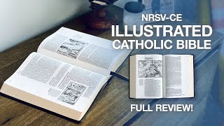 REVIEW NRSVCE Illustrated Catholic Bible from Catholic Bible Press [upl. by Ahseket]