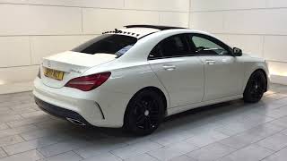 MERCEDESBENZ CLA 16 CLA180 AMG Line Coupe 4dr Petrol Manual Euro 6 ss 122 ps PAN ROOF [upl. by Aggri286]