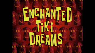 SpongeBob Music Squidwards Tiki Land Tiki BG Vocals  Perc Only [upl. by Roumell]