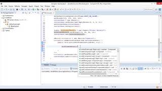 Eclipse  Crear y Programar Botón en Java [upl. by Nomyaw]