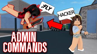 TROLLING With ADMIN COMMANDS In MM2 [upl. by Enedan]