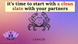 Cancer let’s start with a clean slate [upl. by Desdemona]