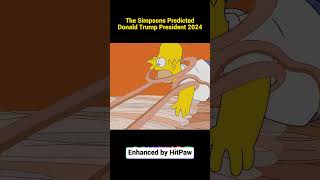 🤣The Simpsons Predictions 2024  Donald Trump President [upl. by Lleret]