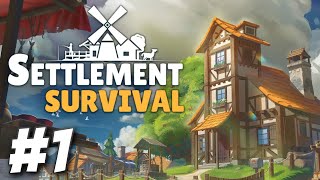 A New Era for the Survival Genre  Settlement Survival Full Release Part 1 [upl. by Anoif]