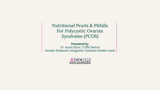 Polycystic Ovarian Syndrome PCOS Nutrition and Diet Guide [upl. by Neehsuan17]